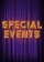 Special Events