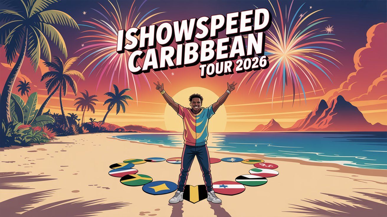 IShowSpeed Caribbean Tour 2026: Full Schedule, Dates & Stream Info